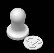Metallenergie Stempel