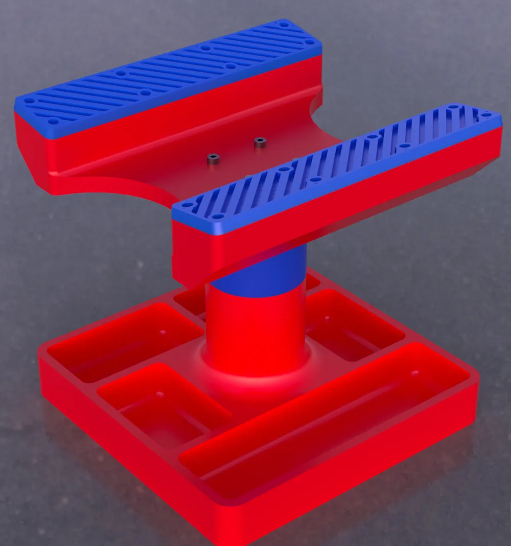 Rc car stand for xmaxx or xrt by kenkamm makerworld