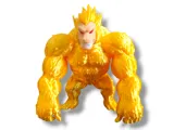 Фигурка Ochoku Ozaru в жълти тонове