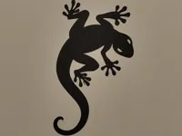 Décoration murale gecko — photo 2