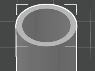 Plain tube / pipe 16mm diameter x 20mm long x 2mm
