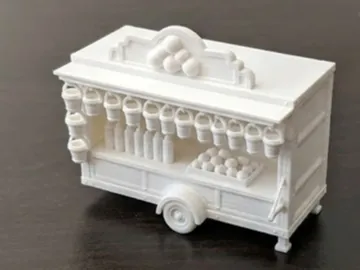 Spanish Buñuelos Foodtruck  (1:64 Scale)