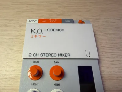 Teenage Engineering EP-136 Sidekick Faceplate
