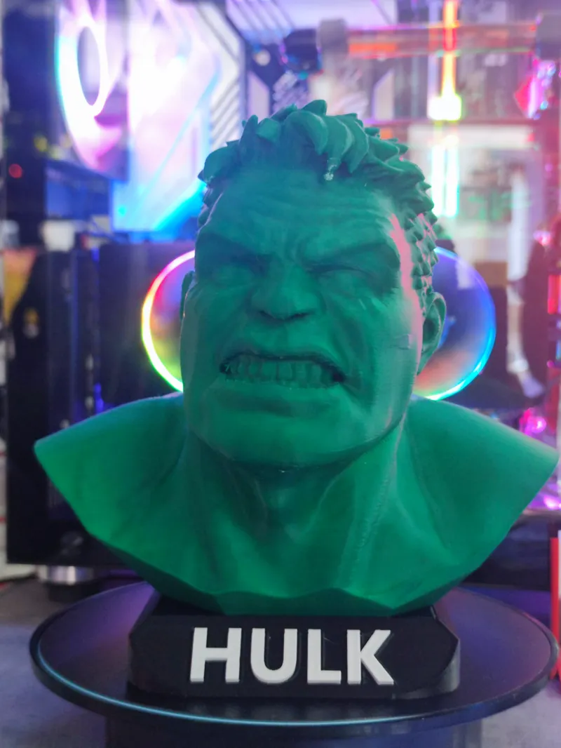 Hulk bust