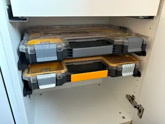 Stanley / DeWalt Organizer slides for Ikea PAX