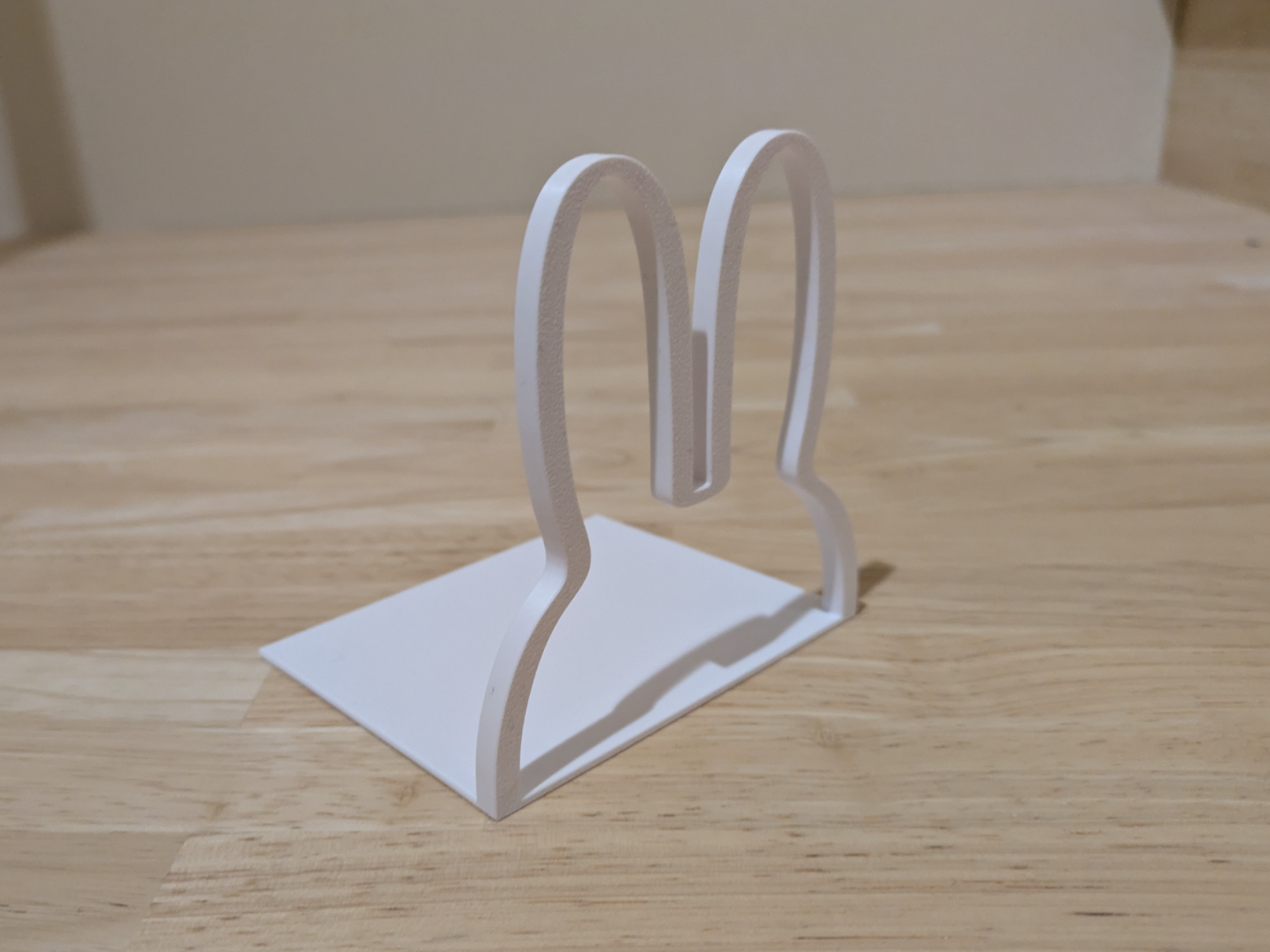Miniatura 2 do modelo 3D イースターバニーのブックエンド　ミッフィー風