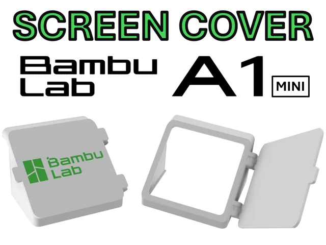 Bambulab A1 mini Screen Cover
