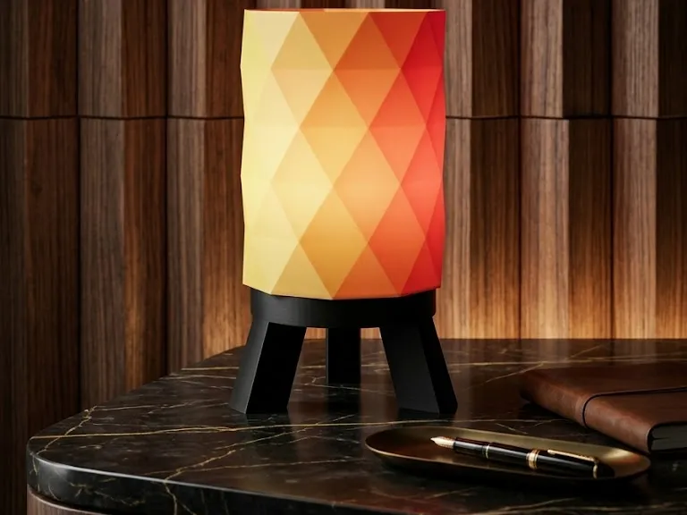 Lampada Minimal Poligonale