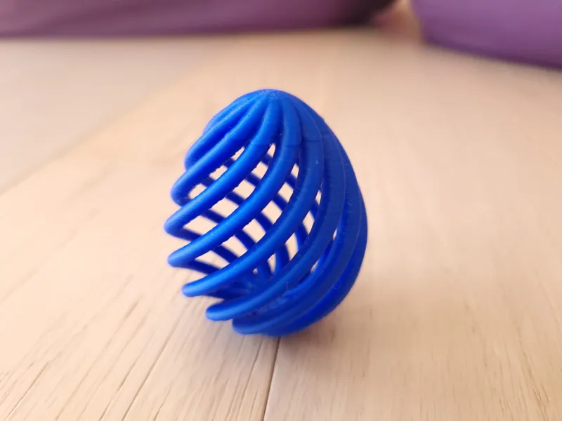 Easter Egg Spiral Twisted