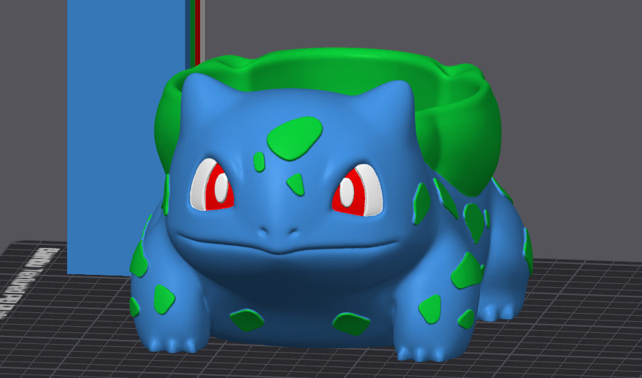 Miniatura 3 do modelo 3D Bulbasaur Pokémon Planter Pot