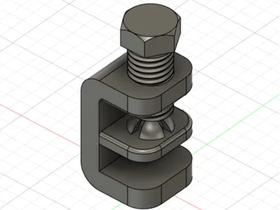 Screen clamp for mobile repair