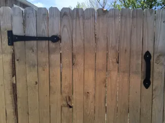 Decorative Strap Hinge for Wooden Gate