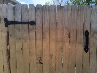 Decorative Strap Hinge for Wooden Gate