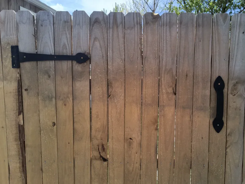 Decorative Strap Hinge for Wooden Gate