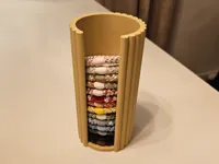 Hair tie holder