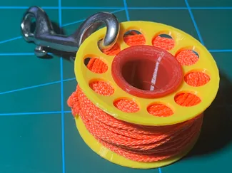 Scuba Diving 66ft Finger Spool Reel