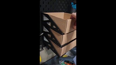 Mounted Shelf Filament Box