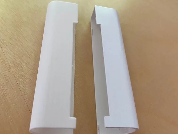 hinge cover for pvc window cache paumelle pvc