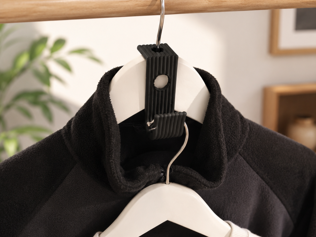 Hanger Extension for Vertical Closet Organizatoion