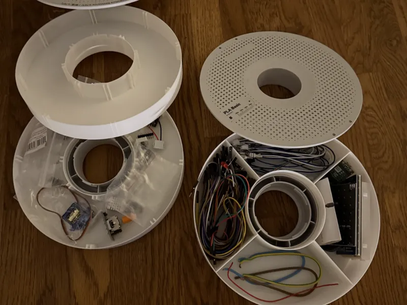 Spool storage (3 variants) For Bambu spools