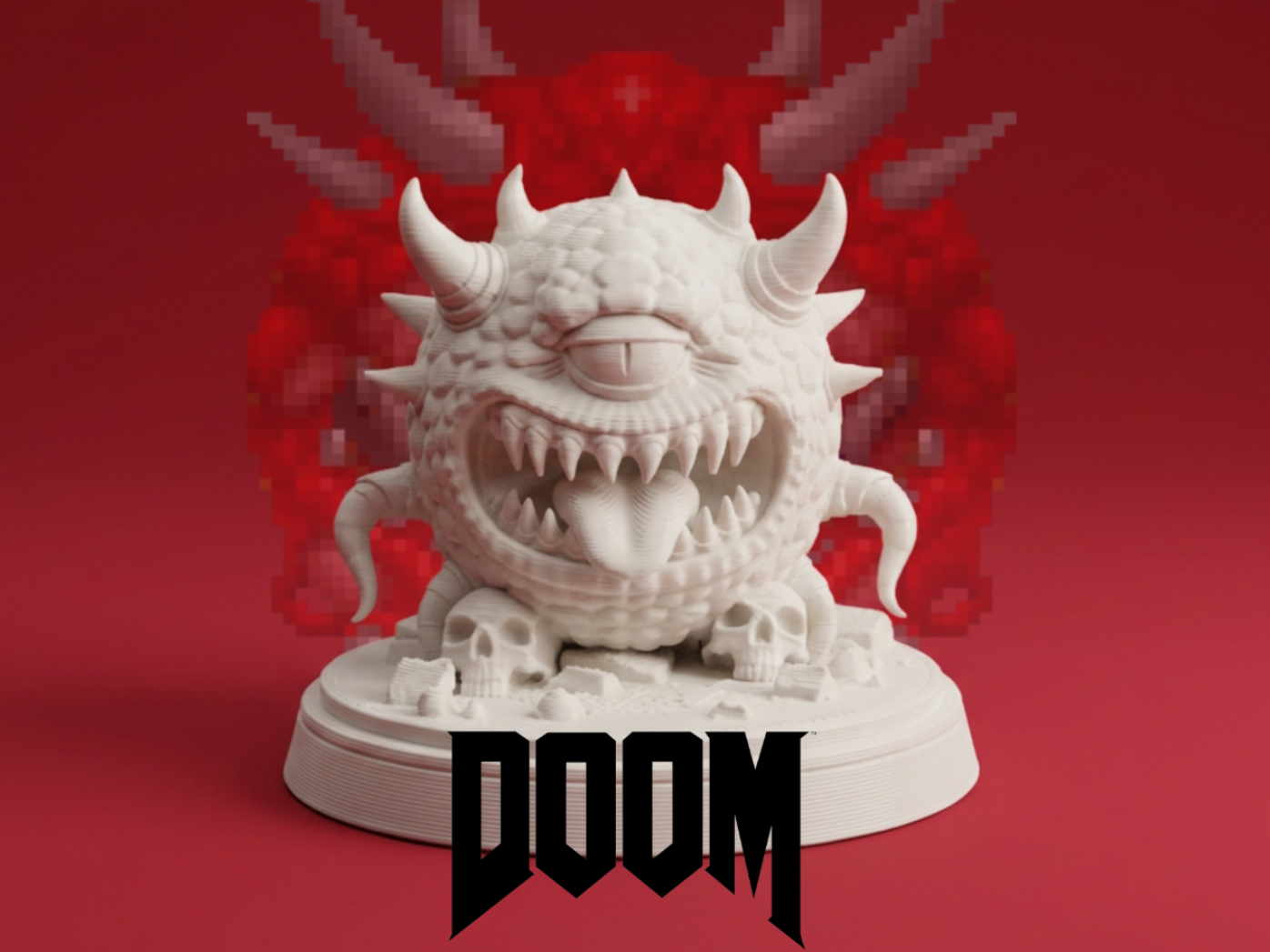 Cacodemon – DOOM Demon Figurine