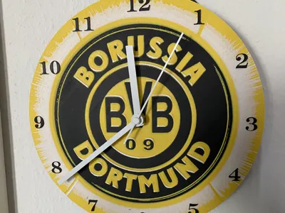 BVB Wall Clock