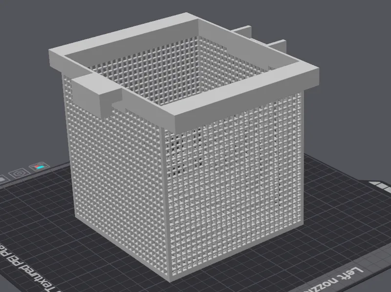Floating Interlocking Basket