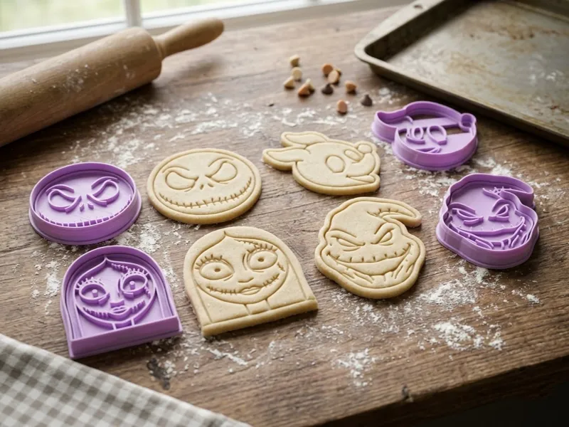 cookie cutter set halloween extraño mundo de jack
