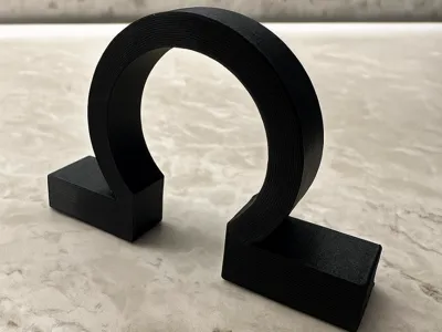 Omega-Shaped Wire Holder