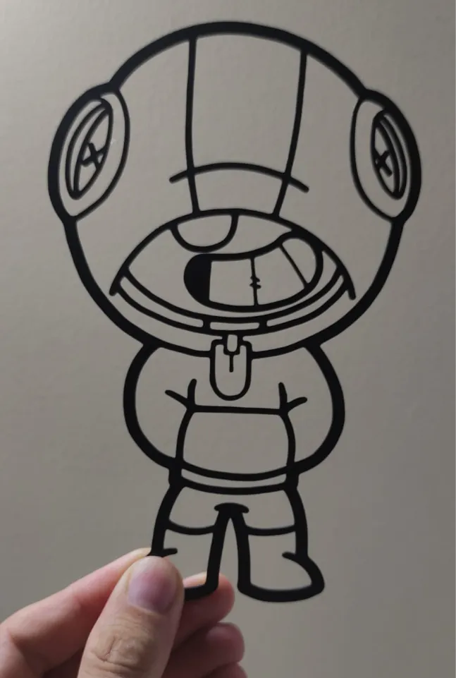 Brawl stars Leon Wall art
