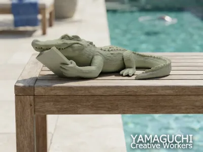 Reading animals: Crocodile