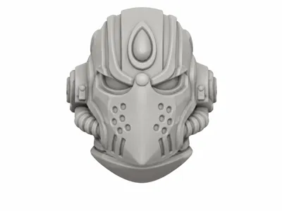 Crimson Seraphs MKVI Beaky Helmet
