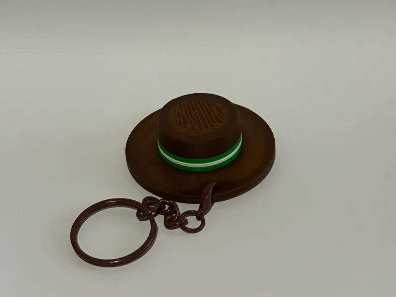 Sombrero Cordobés Llavero y Pin 3D
