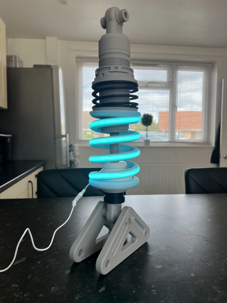 Coil Over Desk Light view 4