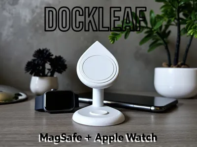 DockLeaf - MagSafe iPhone and Apple Watch Dock