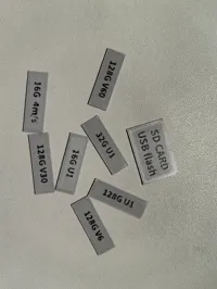 配置1：闪存卡标签