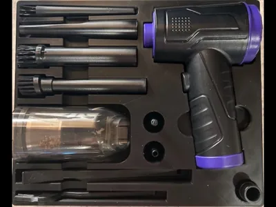 Compressed Air Duster Storage Bin