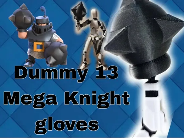 Gants Mega Knight façon Dummy 13