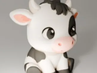 cute model cow