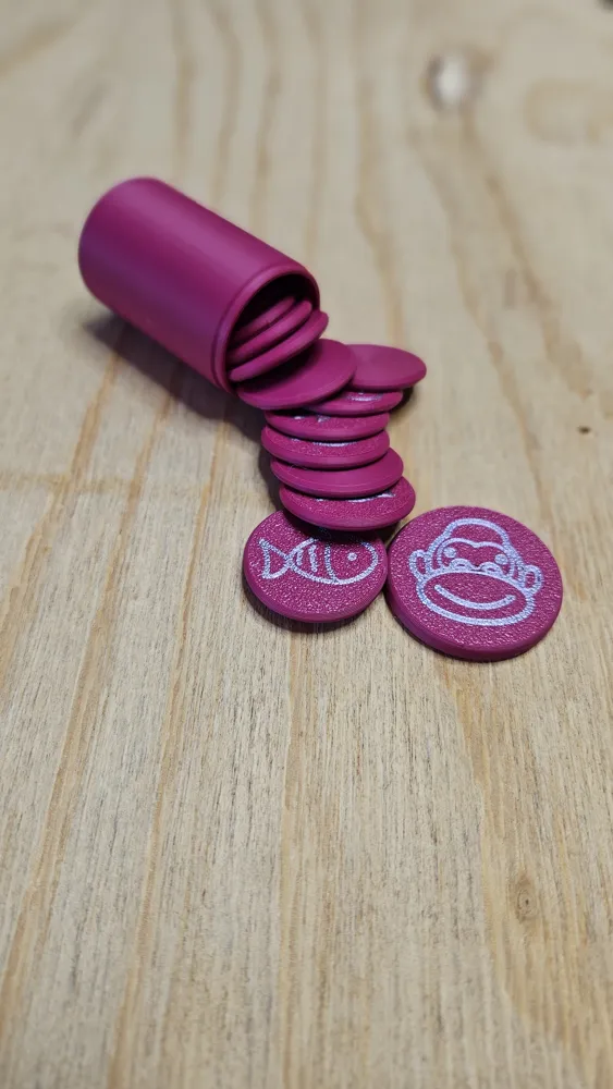 Memory Match Game With Container - Free 3D Print Model - MakerWorld