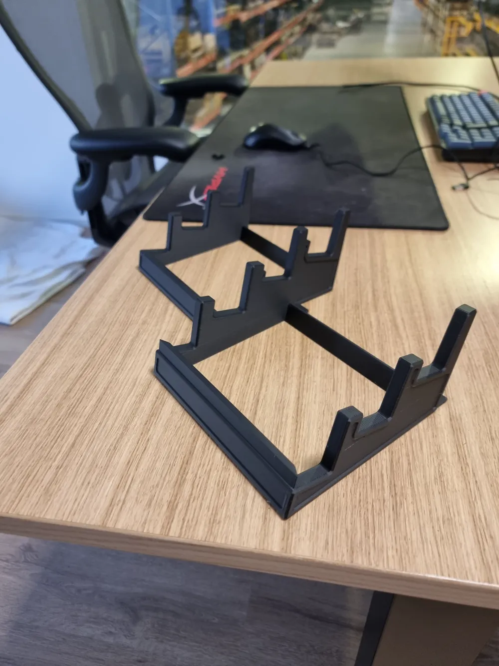 3 layer Keyboard stand / Control panel holder Remixed by Teemu - MakerWorld