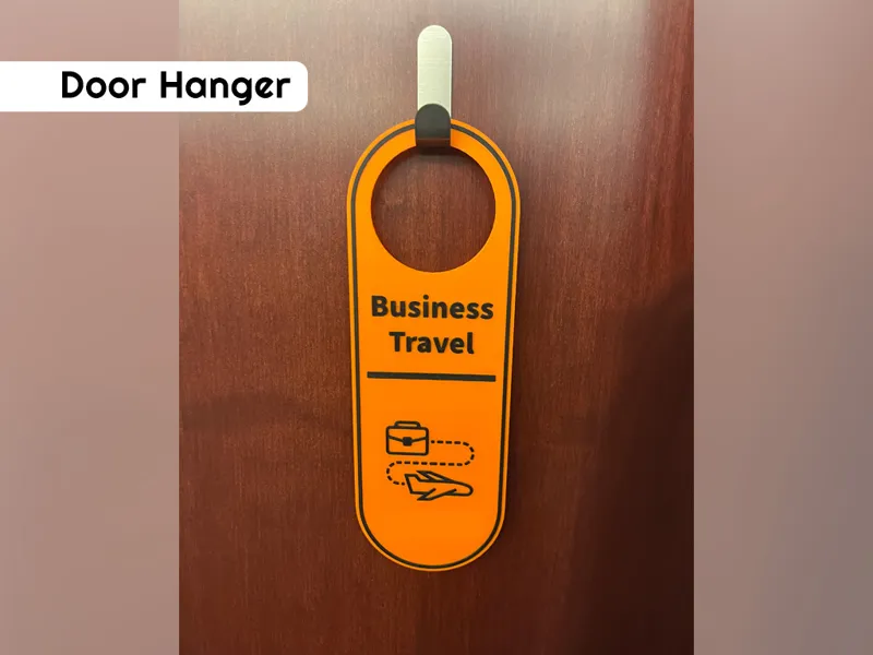 Door Hanger - Business Travel