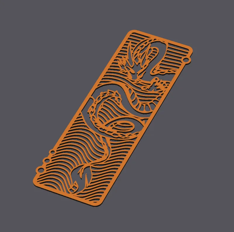 Dragon's Year Bookmark