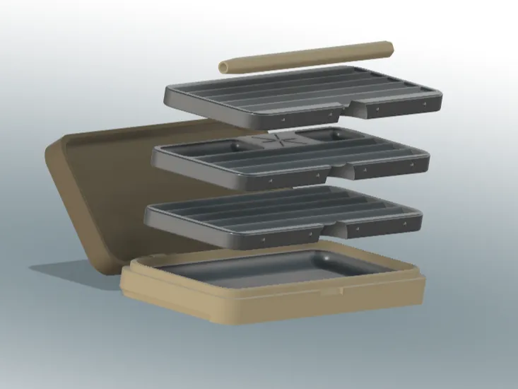 Modular pencil case