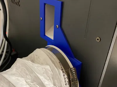 Minimalist Anycubic S1Combo Air Extraction Adapter