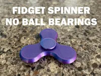 Fidget spinner sans roulement à billes — photo 1