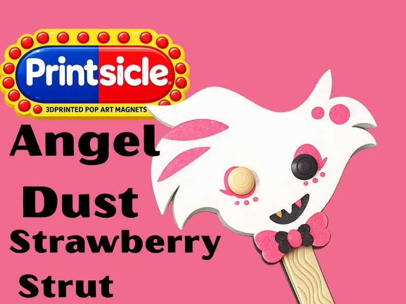 Angel Dust "Strawberry Strut" Printsicle