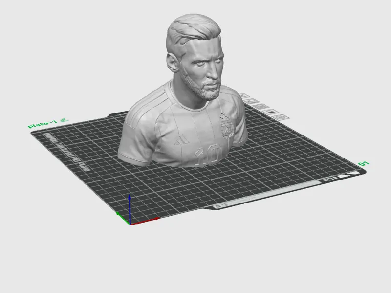 Lionel Messi Statue