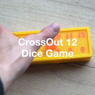 CrossOut 12: Ultimate Travel Dice Game
