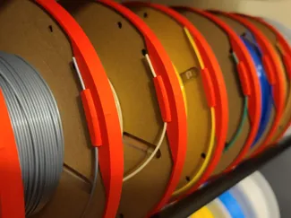 Marvin's Bambu AMS Cardboard Spool Rim with Clip!